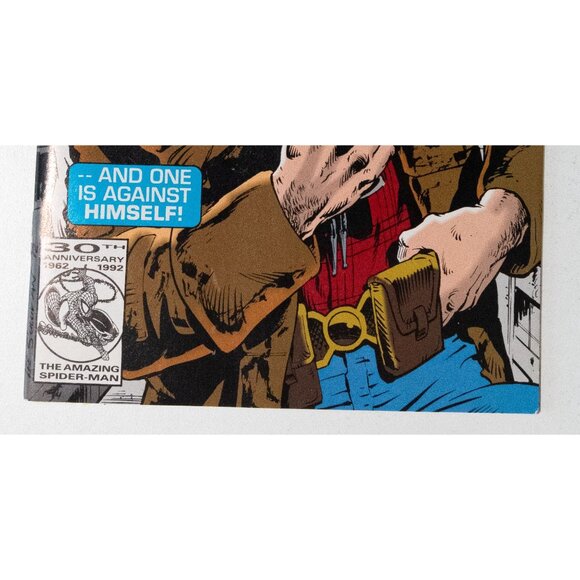 William Shatners Tek World #1 Comic Book Marvel 1992 1st Print - Picture 5 of 13